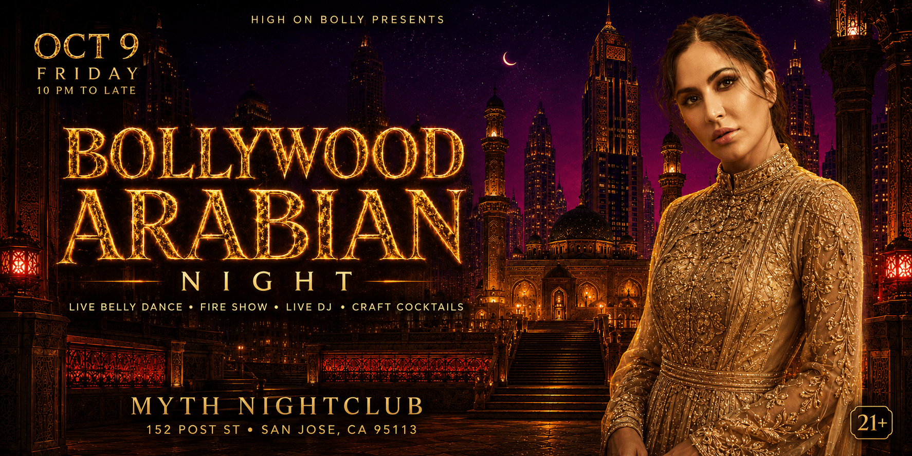 Bollywood Arabian Night Party